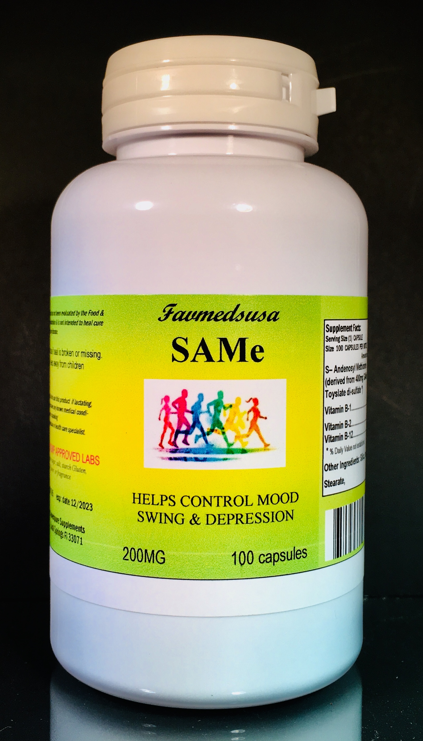 SAM-e 200mg - 100 capsules